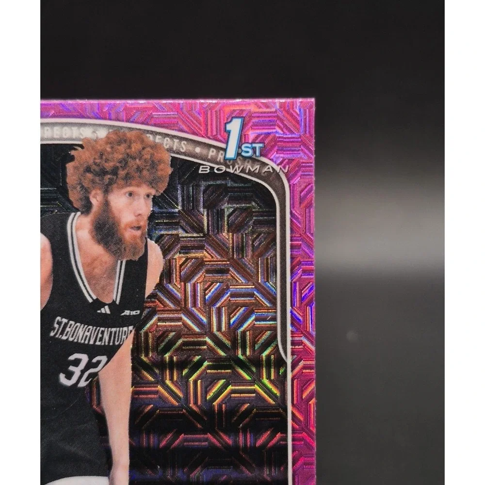 2025 Bowman Joe Grahovac BCP-24 1st Bowman Pink Mojo Refractor /199 Bonnies